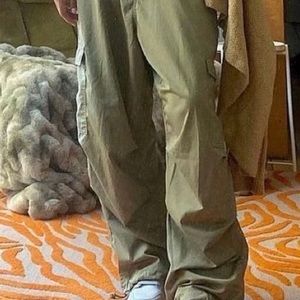 Local European cargo pants. Sage color. Like new. M/L